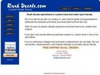 Rush Decals