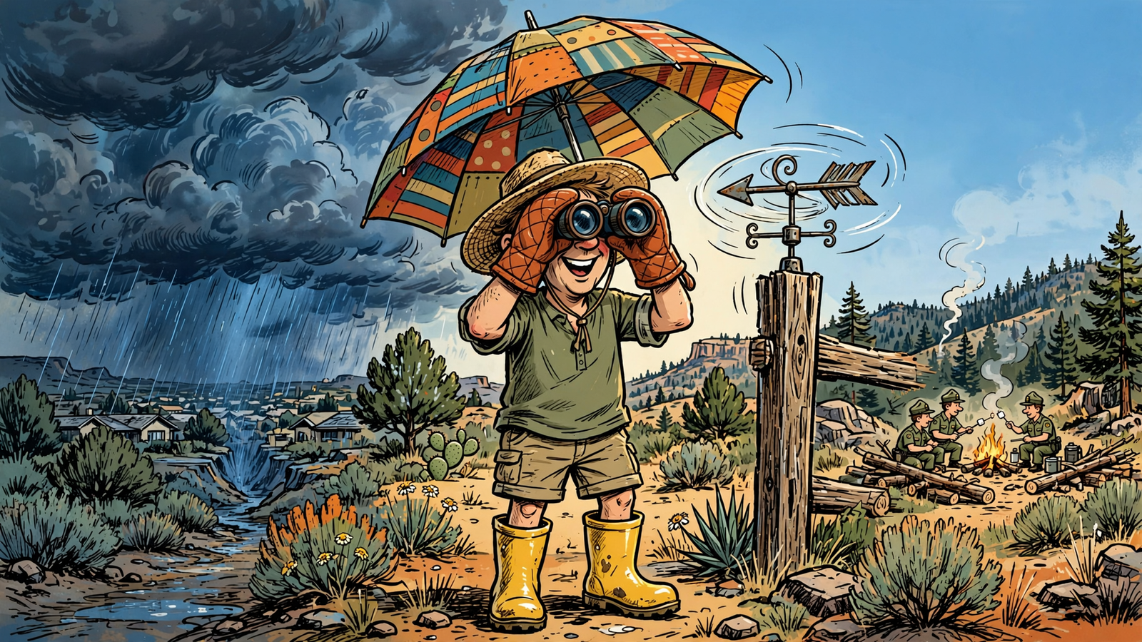 Monsoon Double Vision