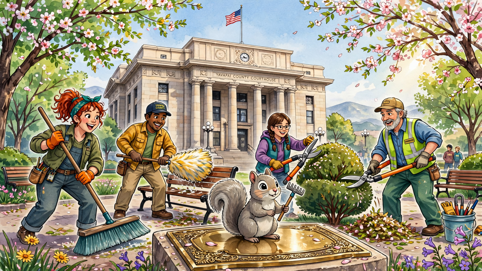 Spring Cleaning the Square